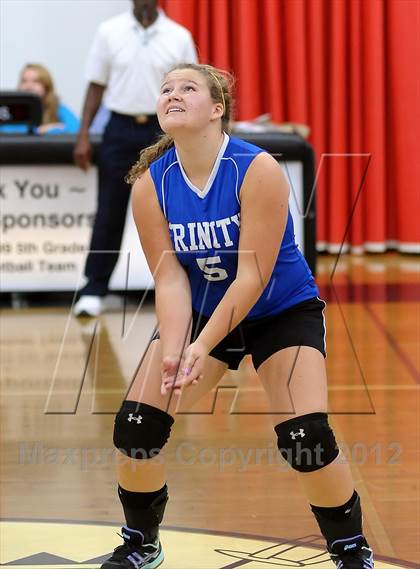 Thumbnail 2 in Trinity Prep @ Sacramento Country Day (CIF SJS D6 Playoffs) photogallery.
