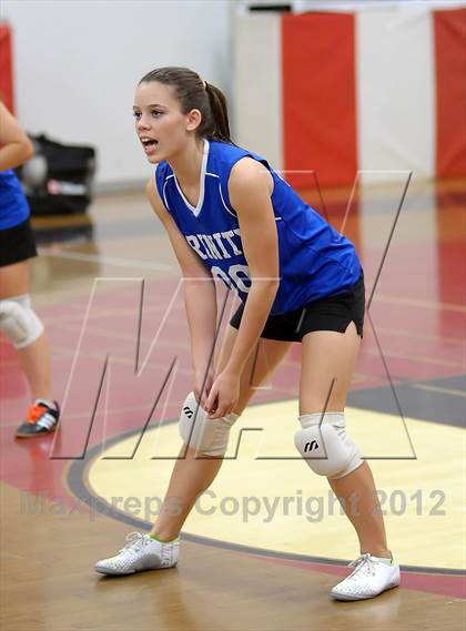 Thumbnail 2 in Trinity Prep @ Sacramento Country Day (CIF SJS D6 Playoffs) photogallery.