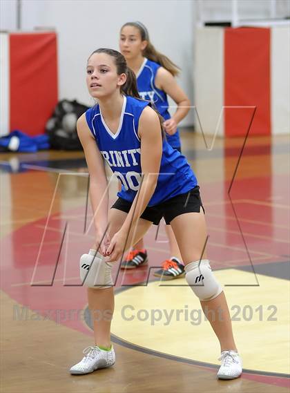 Thumbnail 1 in Trinity Prep @ Sacramento Country Day (CIF SJS D6 Playoffs) photogallery.
