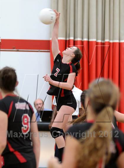 Thumbnail 3 in Trinity Prep @ Sacramento Country Day (CIF SJS D6 Playoffs) photogallery.