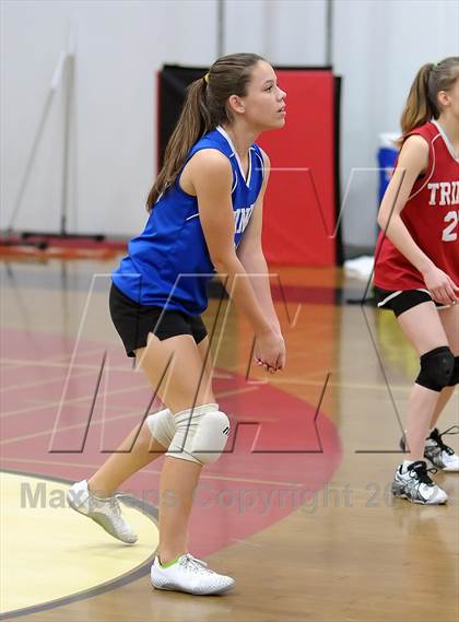 Thumbnail 2 in Trinity Prep @ Sacramento Country Day (CIF SJS D6 Playoffs) photogallery.