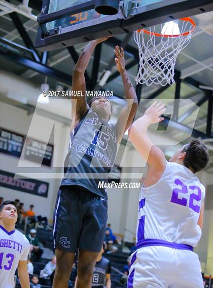 Thumbnail 1 in Sierra Canyon vs Righetti (Hart Holiday Classic) photogallery.