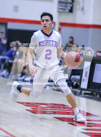 Thumbnail 2 in Sierra Canyon vs Righetti (Hart Holiday Classic) photogallery.