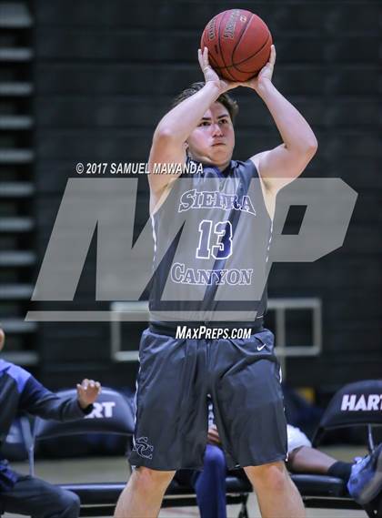Thumbnail 2 in Sierra Canyon vs Righetti (Hart Holiday Classic) photogallery.