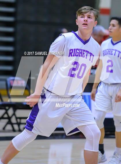 Thumbnail 2 in Sierra Canyon vs Righetti (Hart Holiday Classic) photogallery.