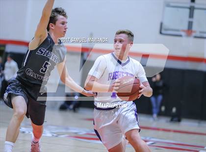 Thumbnail 2 in Sierra Canyon vs Righetti (Hart Holiday Classic) photogallery.
