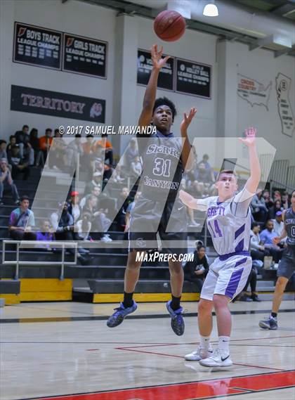 Thumbnail 1 in Sierra Canyon vs Righetti (Hart Holiday Classic) photogallery.