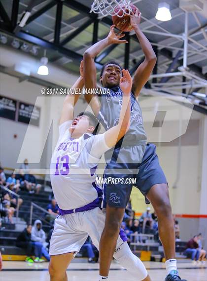Thumbnail 1 in Sierra Canyon vs Righetti (Hart Holiday Classic) photogallery.