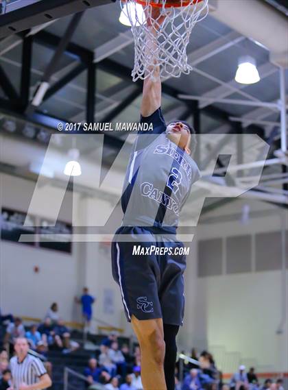 Thumbnail 2 in Sierra Canyon vs Righetti (Hart Holiday Classic) photogallery.