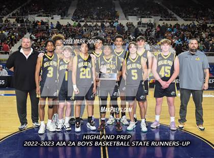 Thumbnail 3 in Highland Prep vs. Pima (AIA 2A Final Awards) photogallery.