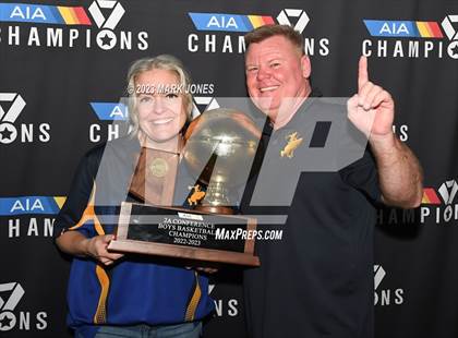 Thumbnail 3 in Highland Prep vs. Pima (AIA 2A Final Awards) photogallery.