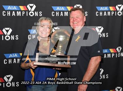 Thumbnail 2 in Highland Prep vs. Pima (AIA 2A Final Awards) photogallery.