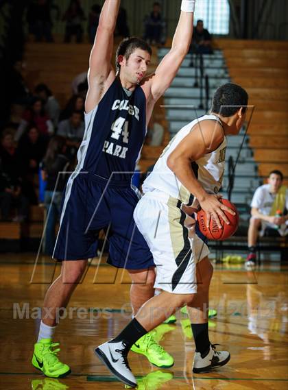 Thumbnail 2 in College Park vs. Pasadena Memorial (McDonald's Texas Invitational) photogallery.