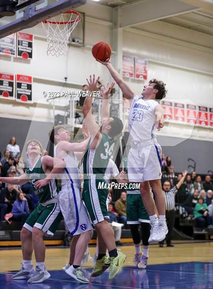Thumbnail 2 in Meadowbrook Christian vs. Northumberland Christian (PIAA District IV 1A Quarterfinal) photogallery.