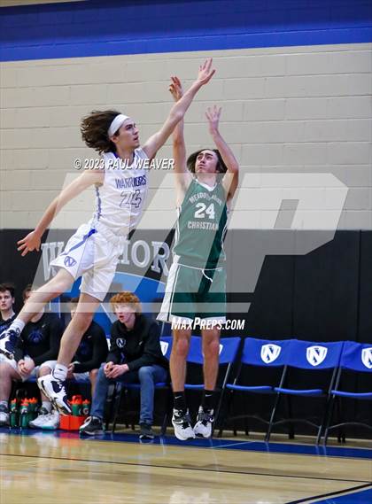 Thumbnail 3 in Meadowbrook Christian vs. Northumberland Christian (PIAA District IV 1A Quarterfinal) photogallery.