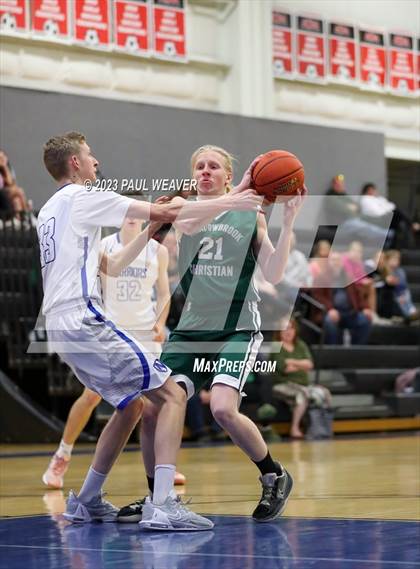 Thumbnail 2 in Meadowbrook Christian vs. Northumberland Christian (PIAA District IV 1A Quarterfinal) photogallery.