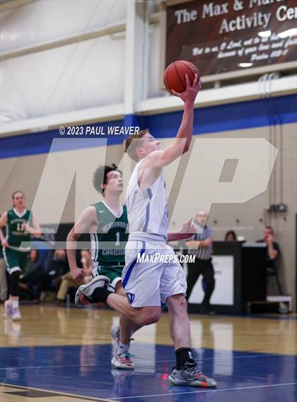 Thumbnail 2 in Meadowbrook Christian vs. Northumberland Christian (PIAA District IV 1A Quarterfinal) photogallery.