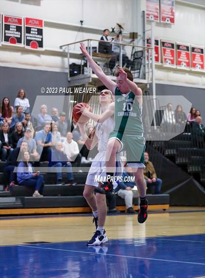 Thumbnail 2 in Meadowbrook Christian vs. Northumberland Christian (PIAA District IV 1A Quarterfinal) photogallery.