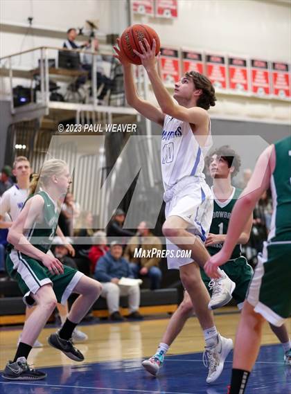 Thumbnail 3 in Meadowbrook Christian vs. Northumberland Christian (PIAA District IV 1A Quarterfinal) photogallery.