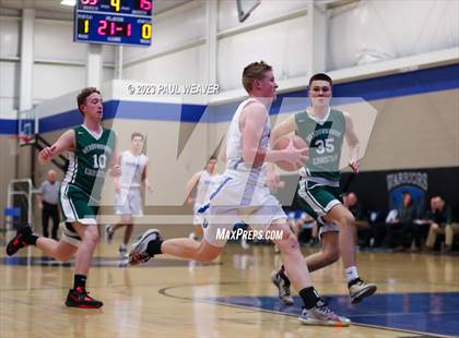 Thumbnail 2 in Meadowbrook Christian vs. Northumberland Christian (PIAA District IV 1A Quarterfinal) photogallery.