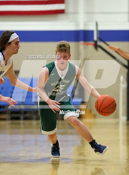 Thumbnail 1 in Meadowbrook Christian vs. Northumberland Christian (PIAA District IV 1A Quarterfinal) photogallery.