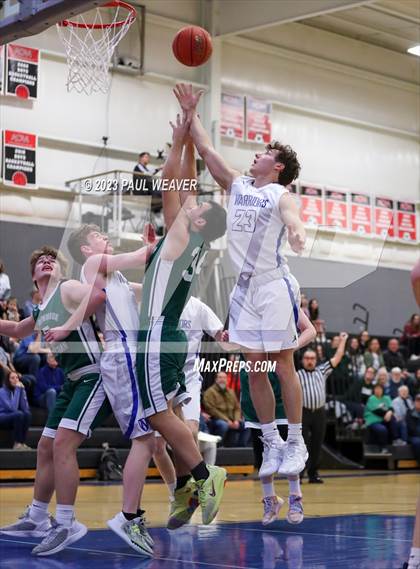 Thumbnail 3 in Meadowbrook Christian vs. Northumberland Christian (PIAA District IV 1A Quarterfinal) photogallery.