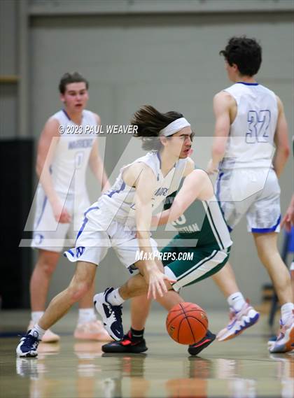 Thumbnail 3 in Meadowbrook Christian vs. Northumberland Christian (PIAA District IV 1A Quarterfinal) photogallery.