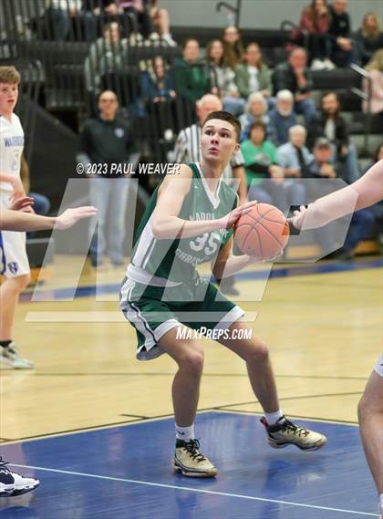 Thumbnail 1 in Meadowbrook Christian vs. Northumberland Christian (PIAA District IV 1A Quarterfinal) photogallery.