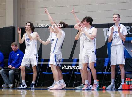 Thumbnail 3 in Meadowbrook Christian vs. Northumberland Christian (PIAA District IV 1A Quarterfinal) photogallery.