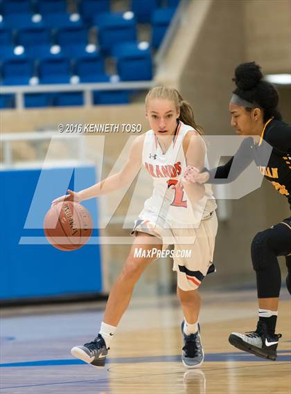 Thumbnail 2 in Brandeis @ Brennan (NISD Girls Basketball Tournament) photogallery.