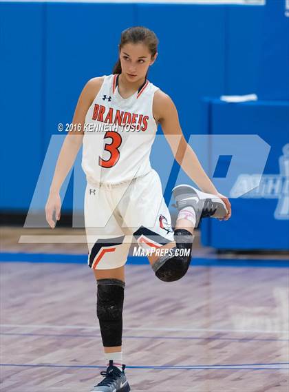 Thumbnail 3 in Brandeis @ Brennan (NISD Girls Basketball Tournament) photogallery.