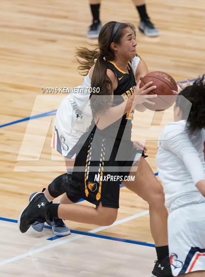 Thumbnail 1 in Brandeis @ Brennan (NISD Girls Basketball Tournament) photogallery.