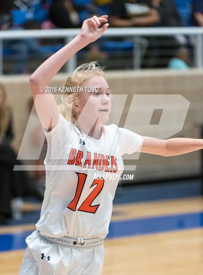 Thumbnail 1 in Brandeis @ Brennan (NISD Girls Basketball Tournament) photogallery.