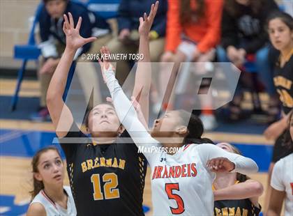 Thumbnail 1 in Brandeis @ Brennan (NISD Girls Basketball Tournament) photogallery.