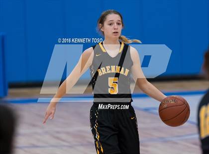 Thumbnail 1 in Brandeis @ Brennan (NISD Girls Basketball Tournament) photogallery.