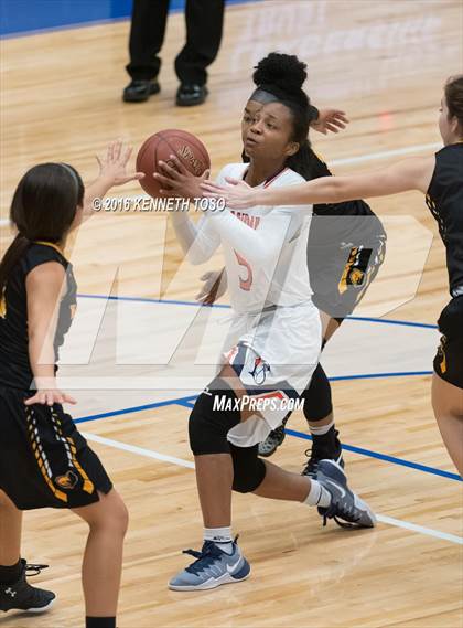 Thumbnail 3 in Brandeis @ Brennan (NISD Girls Basketball Tournament) photogallery.