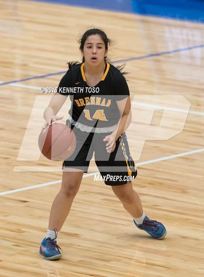 Thumbnail 3 in Brandeis @ Brennan (NISD Girls Basketball Tournament) photogallery.