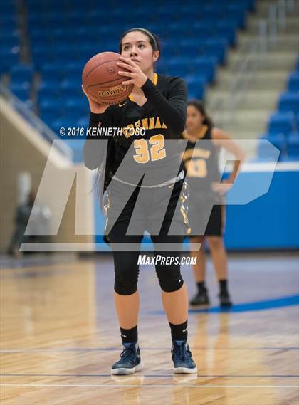 Thumbnail 1 in Brandeis @ Brennan (NISD Girls Basketball Tournament) photogallery.