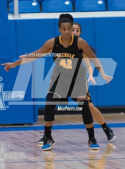 Thumbnail 2 in Brandeis @ Brennan (NISD Girls Basketball Tournament) photogallery.