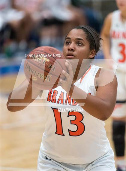 Thumbnail 1 in Brandeis @ Brennan (NISD Girls Basketball Tournament) photogallery.