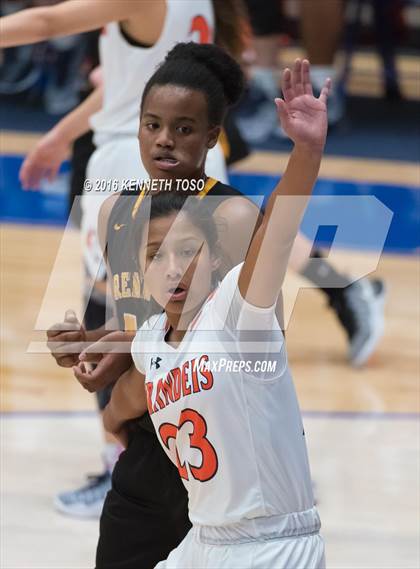 Thumbnail 2 in Brandeis @ Brennan (NISD Girls Basketball Tournament) photogallery.