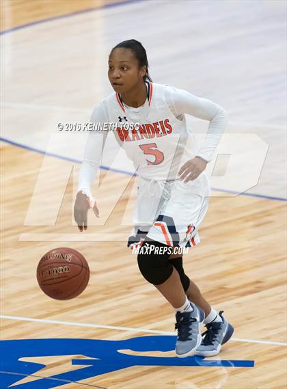 Thumbnail 2 in Brandeis @ Brennan (NISD Girls Basketball Tournament) photogallery.