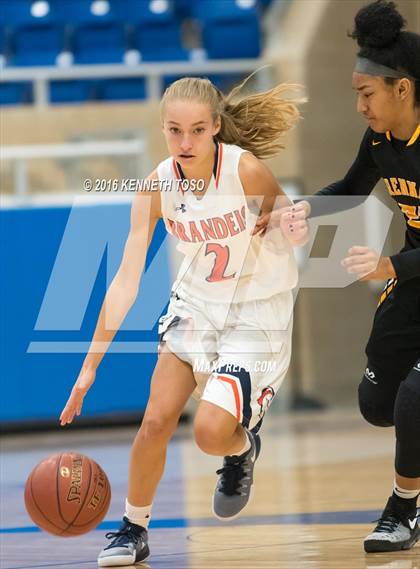 Thumbnail 3 in Brandeis @ Brennan (NISD Girls Basketball Tournament) photogallery.