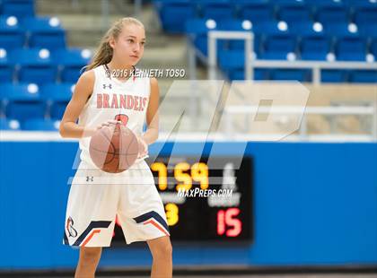 Thumbnail 2 in Brandeis @ Brennan (NISD Girls Basketball Tournament) photogallery.