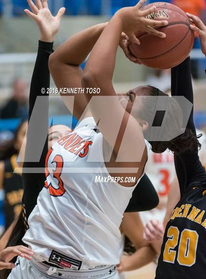 Thumbnail 3 in Brandeis @ Brennan (NISD Girls Basketball Tournament) photogallery.