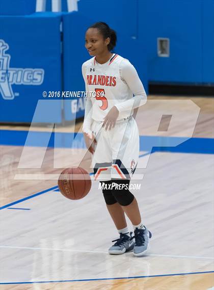 Thumbnail 1 in Brandeis @ Brennan (NISD Girls Basketball Tournament) photogallery.