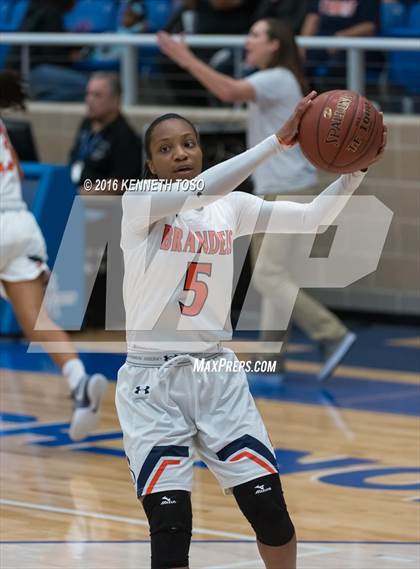 Thumbnail 2 in Brandeis @ Brennan (NISD Girls Basketball Tournament) photogallery.