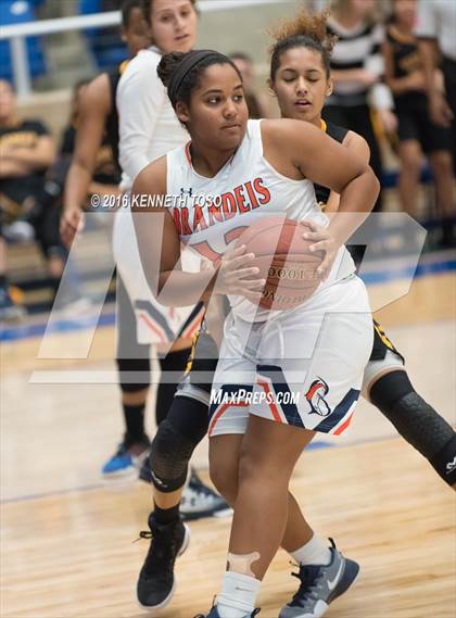 Thumbnail 3 in Brandeis @ Brennan (NISD Girls Basketball Tournament) photogallery.