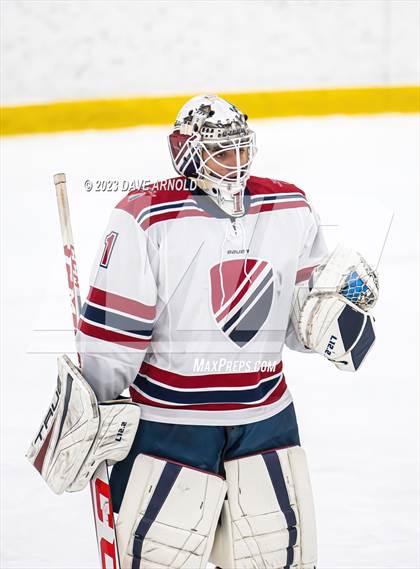 Thumbnail 3 in Dexter Southfield vs. Northwood (True Hockey Prep Cup) photogallery.