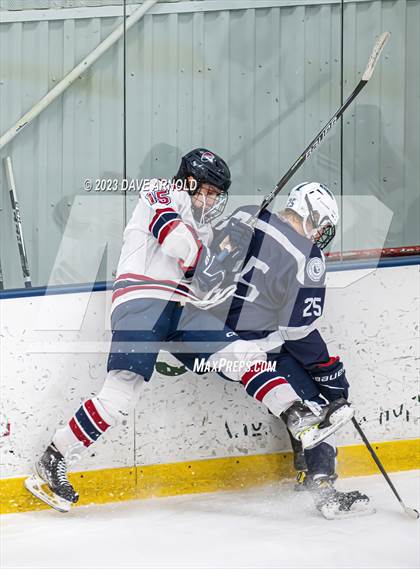Thumbnail 2 in Dexter Southfield vs. Northwood (True Hockey Prep Cup) photogallery.